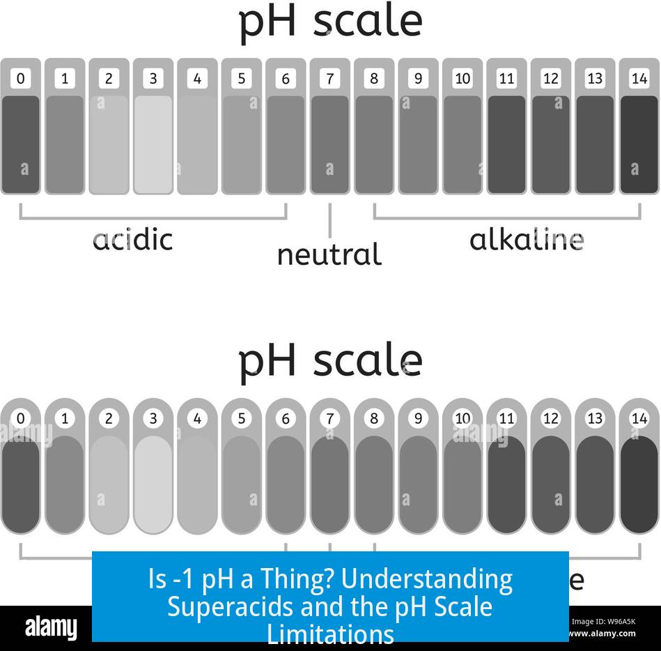 Is -1 pH a Thing? Understanding Superacids and the pH Scale Limitations