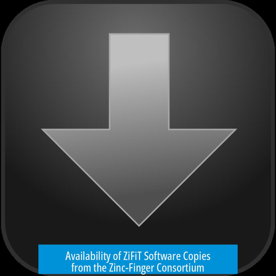 Availability of ZiFiT Software Copies from the Zinc-Finger Consortium