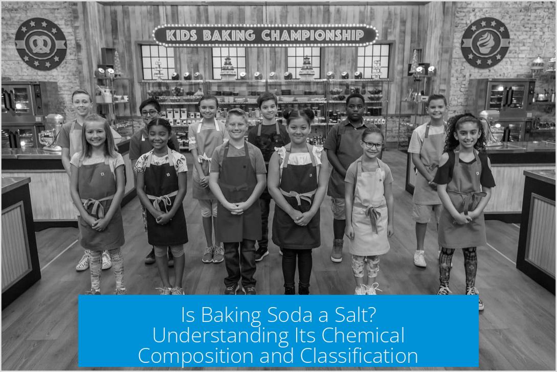 Is Baking Soda a Salt? Understanding Its Chemical Composition and Classification