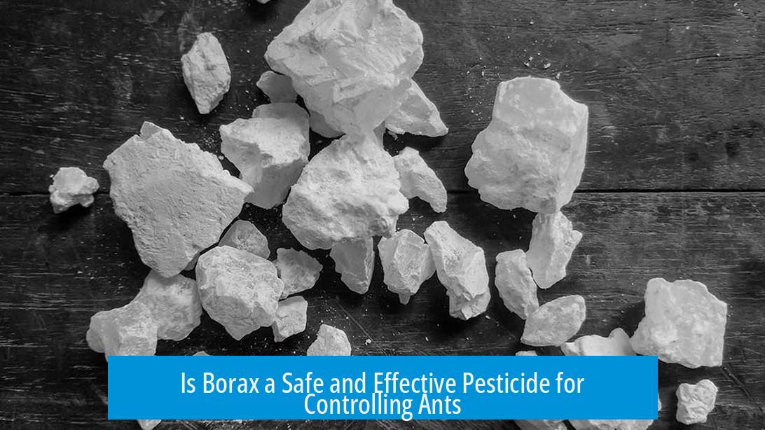 Is Borax a Safe and Effective Pesticide for Controlling Ants