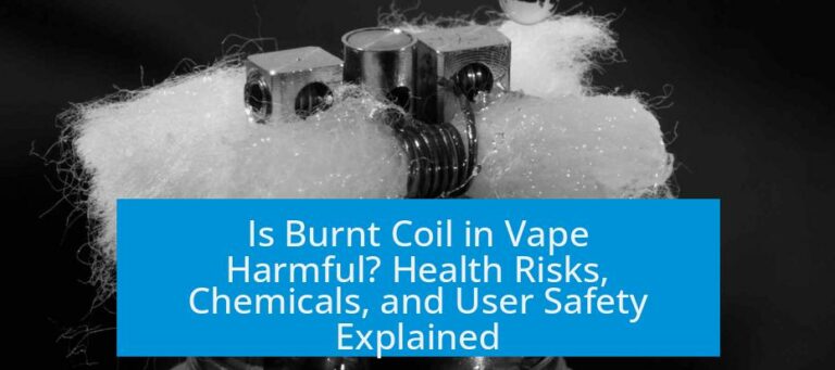 Is Burnt Coil in Vape Harmful? Health Risks, Chemicals, and User Safety Explained