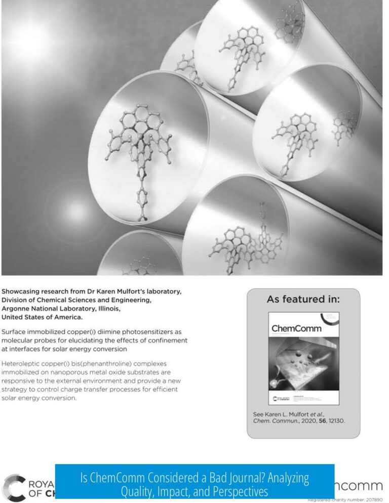 Is ChemComm Considered a Bad Journal? Analyzing Quality, Impact, and Perspectives