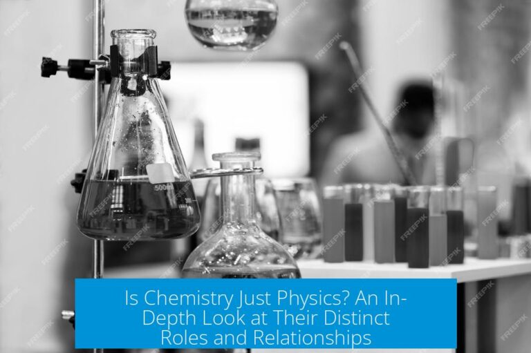 Is Chemistry Just Physics? An In-Depth Look at Their Distinct Roles and Relationships