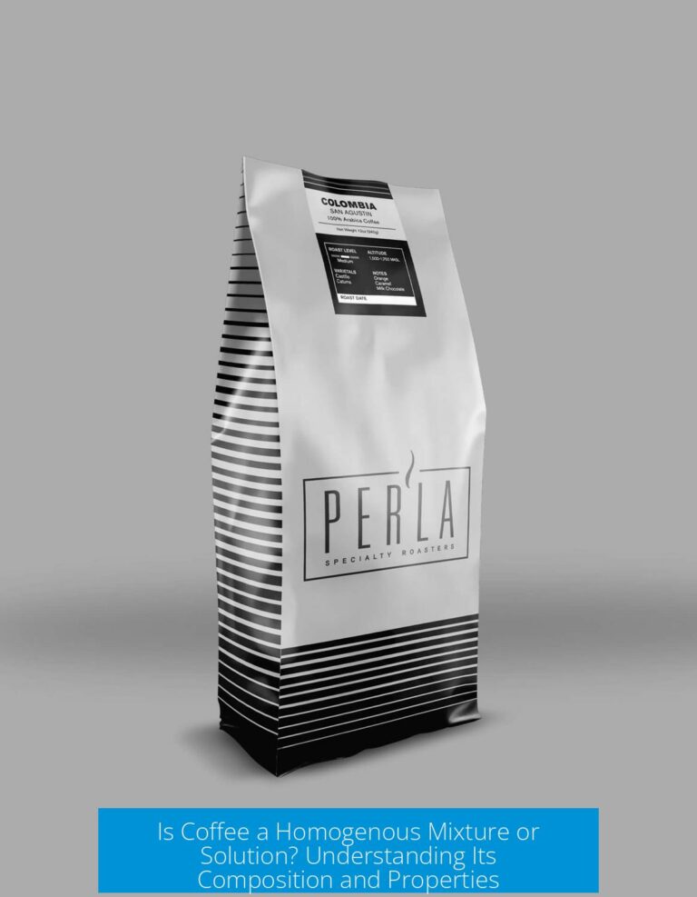 Is Coffee a Homogenous Mixture or Solution? Understanding Its Composition and Properties