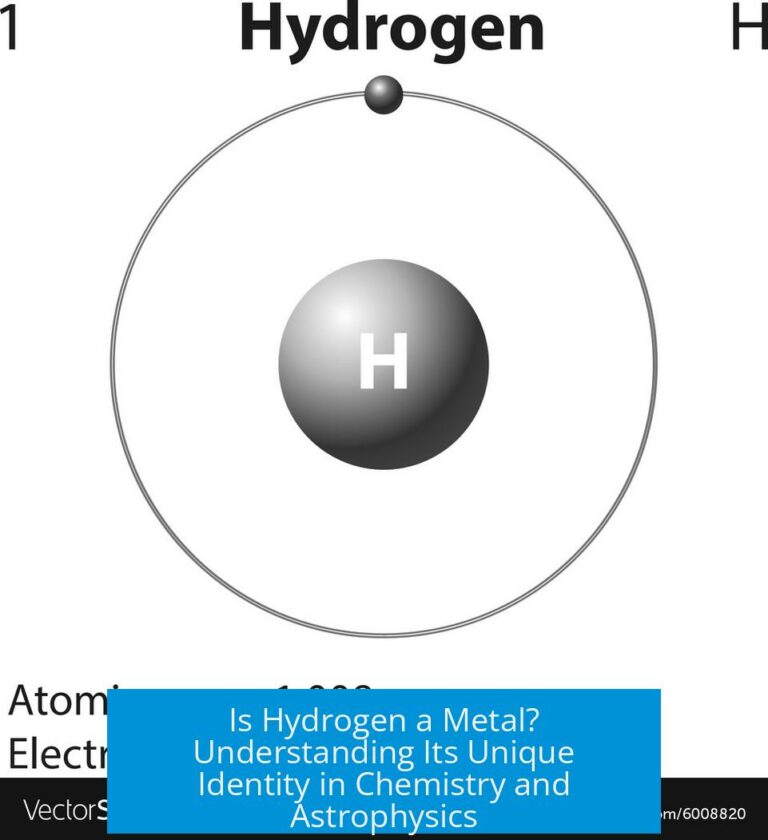 Is Hydrogen a Metal? Understanding Its Unique Identity in Chemistry and Astrophysics
