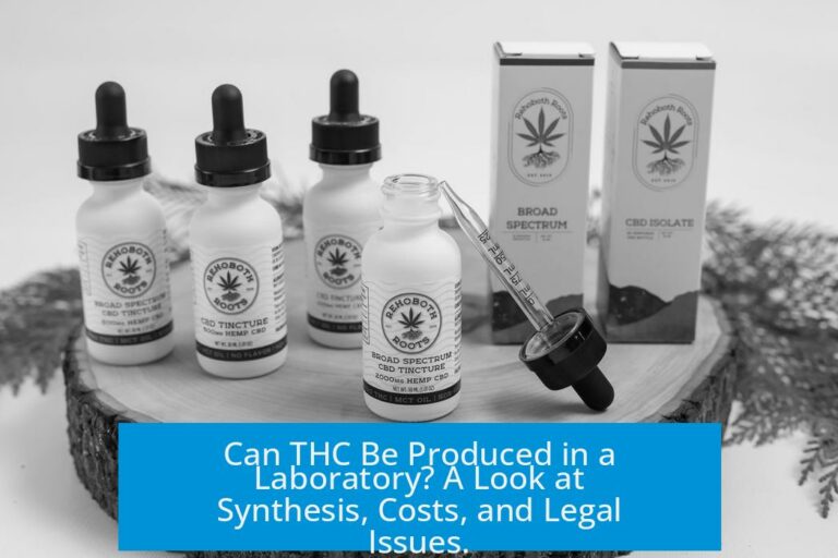 Can THC Be Produced in a Laboratory? A Look at Synthesis, Costs, and Legal Issues.