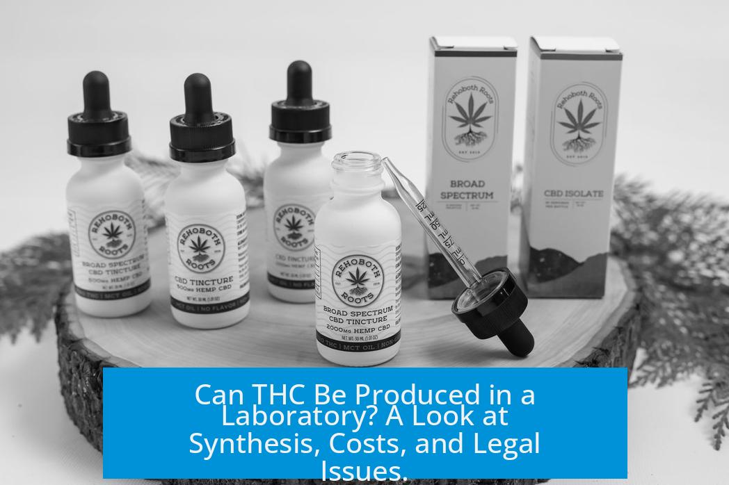 Can THC Be Produced in a Laboratory? A Look at Synthesis, Costs, and Legal Issues.