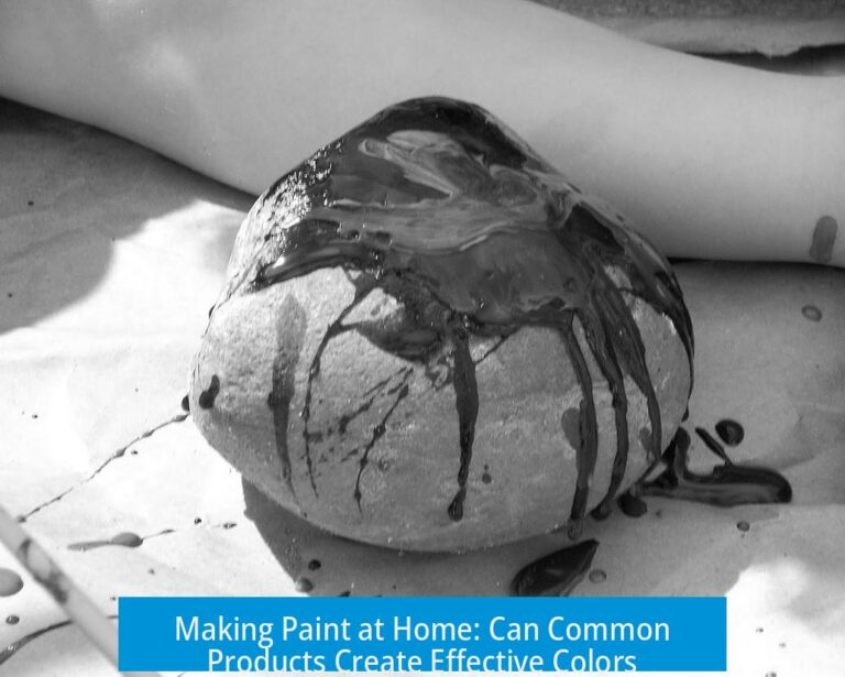 Making Paint at Home: Can Common Products Create Effective Colors