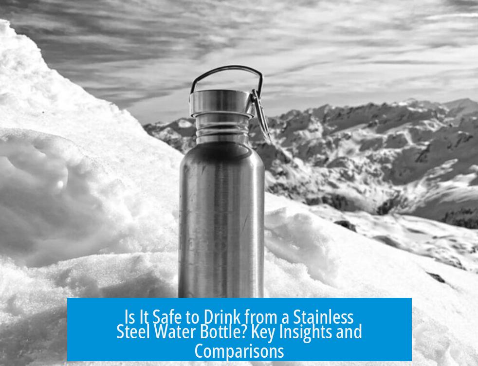 Is It Safe to Drink from a Stainless Steel Water Bottle? Key Insights and Comparisons