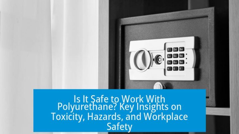 Is It Safe to Work With Polyurethane? Key Insights on Toxicity, Hazards, and Workplace Safety