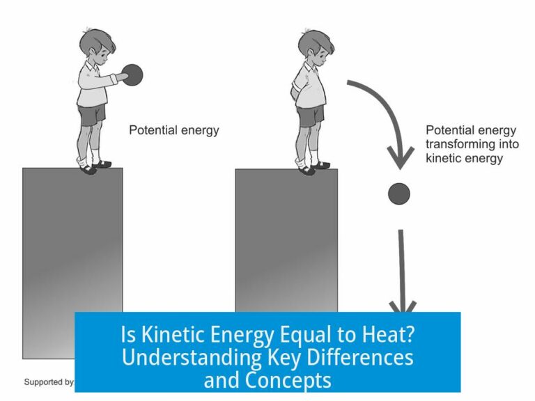 Is Kinetic Energy Equal to Heat? Understanding Key Differences and Concepts