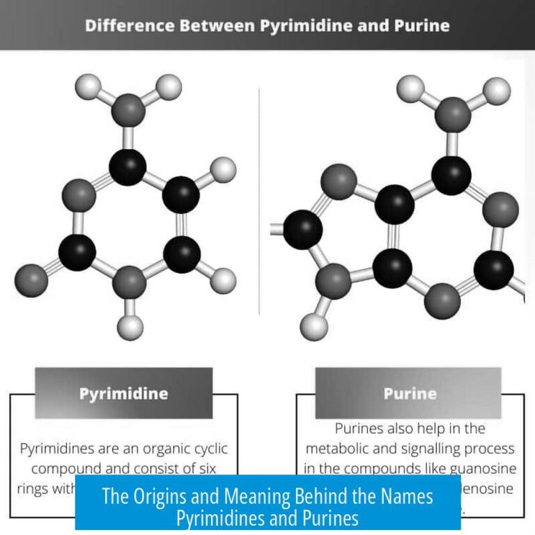 The Origins and Meaning Behind the Names Pyrimidines and Purines