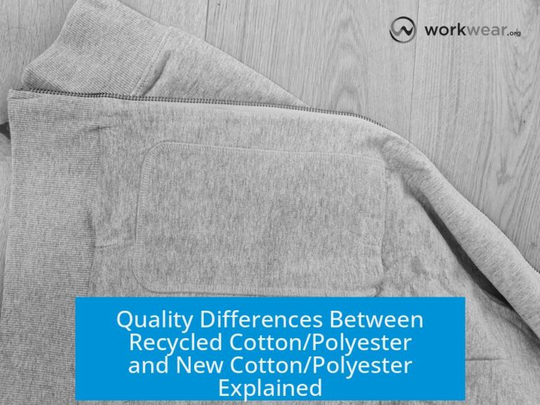 Quality Differences Between Recycled Cotton/Polyester and New Cotton/Polyester Explained