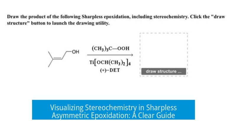 Visualizing Stereochemistry in Sharpless Asymmetric Epoxidation: A Clear Guide