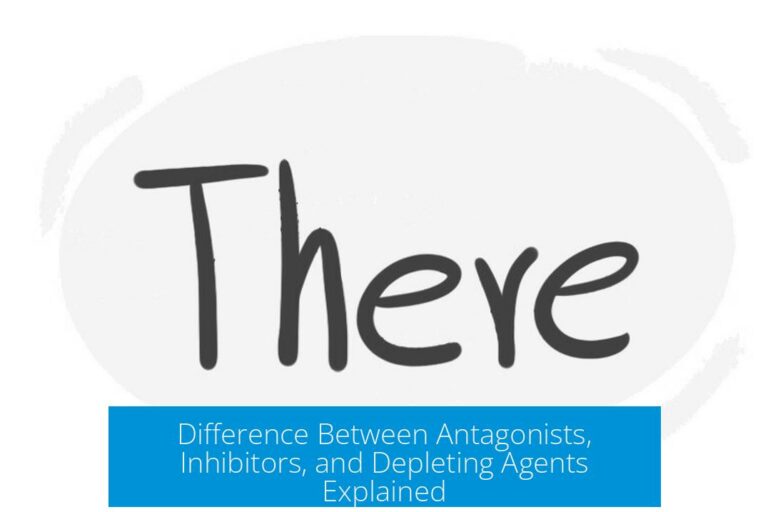 Difference Between Antagonists, Inhibitors, and Depleting Agents Explained