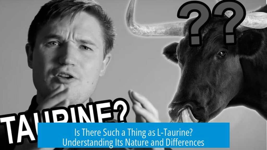 Is There Such a Thing as L-Taurine? Understanding Its Nature and Differences