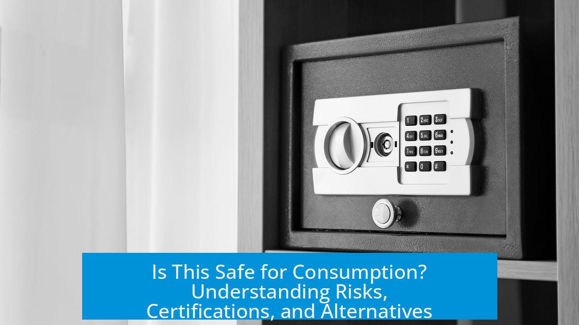 Is This Safe for Consumption? Understanding Risks, Certifications, and Alternatives