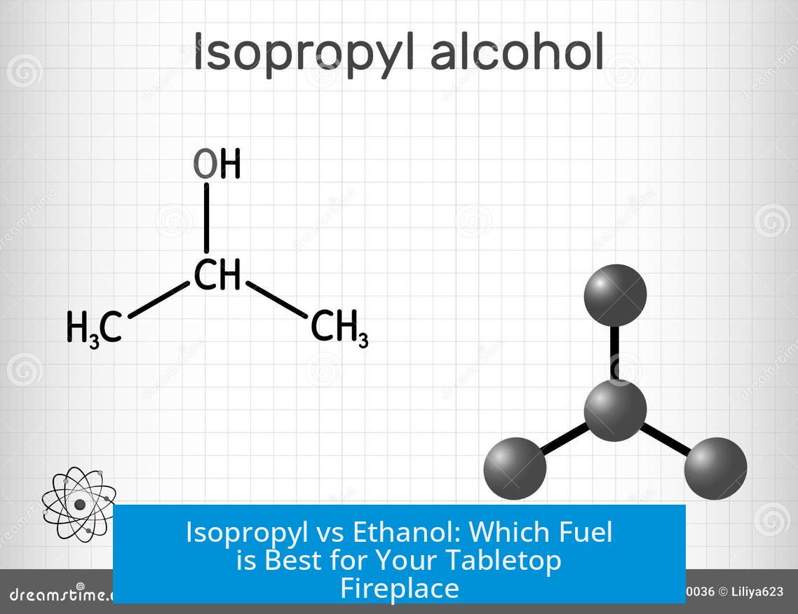 Isopropyl vs Ethanol: Which Fuel is Best for Your Tabletop Fireplace
