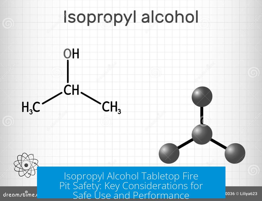 Isopropyl Alcohol Tabletop Fire Pit Safety: Key Considerations for Safe Use and Performance