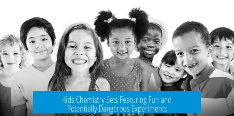 Kids Chemistry Sets Featuring Fun and Potentially Dangerous Experiments