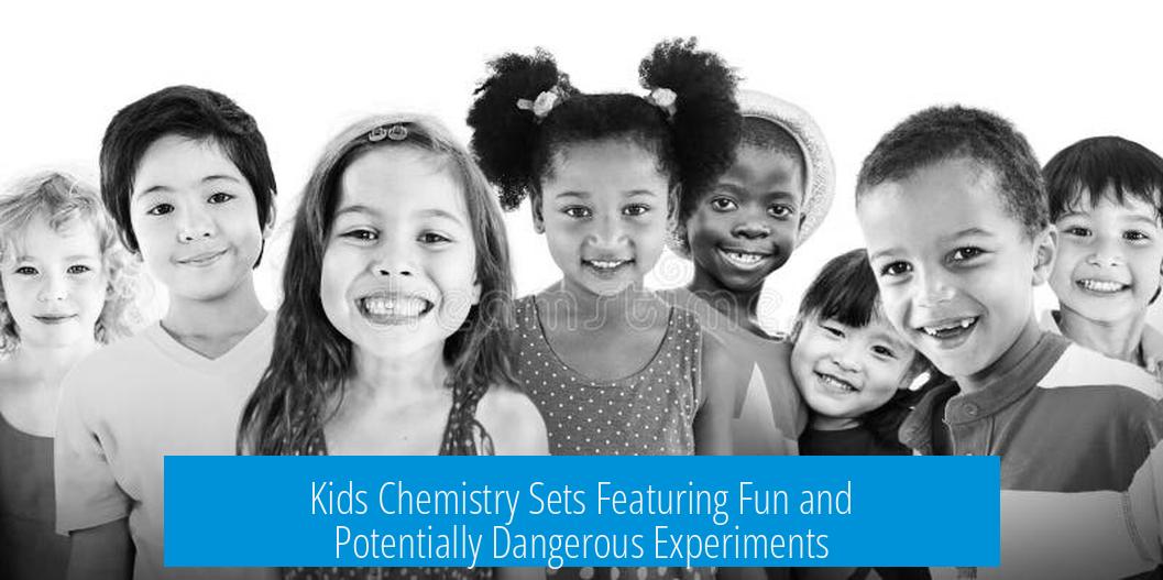 Kids Chemistry Sets Featuring Fun and Potentially Dangerous Experiments