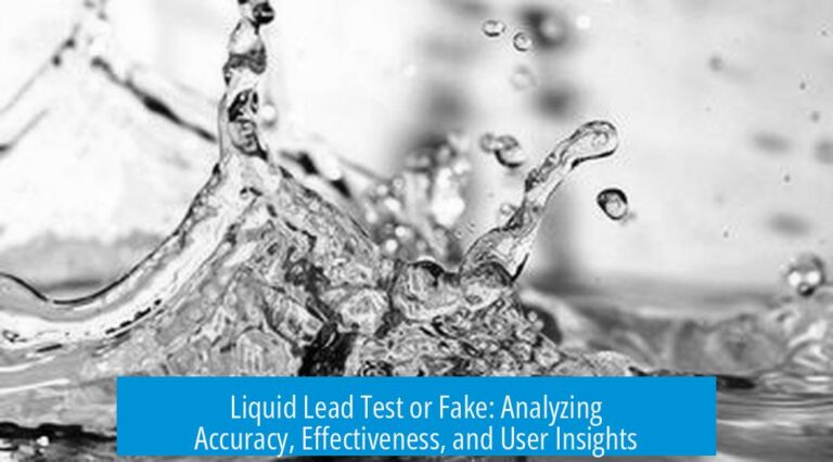 Liquid Lead Test or Fake: Analyzing Accuracy, Effectiveness, and User Insights