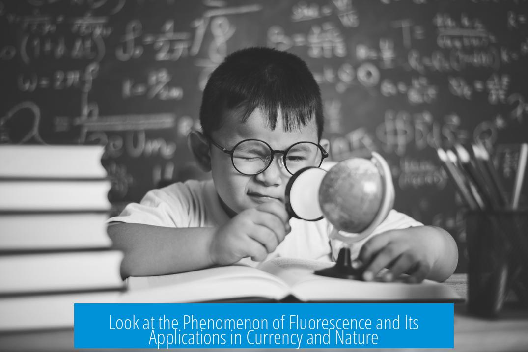 Look at the Phenomenon of Fluorescence and Its Applications in Currency and Nature
