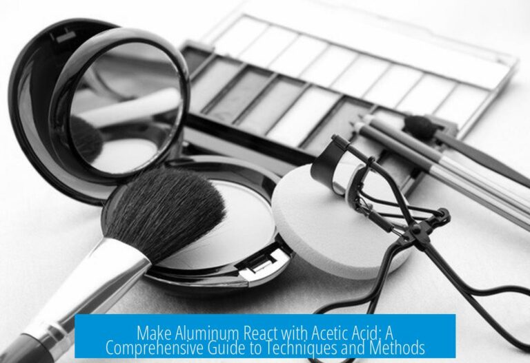 Make Aluminum React with Acetic Acid: A Comprehensive Guide to Techniques and Methods