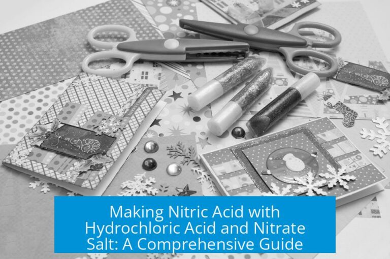 Making Nitric Acid with Hydrochloric Acid and Nitrate Salt: A Comprehensive Guide