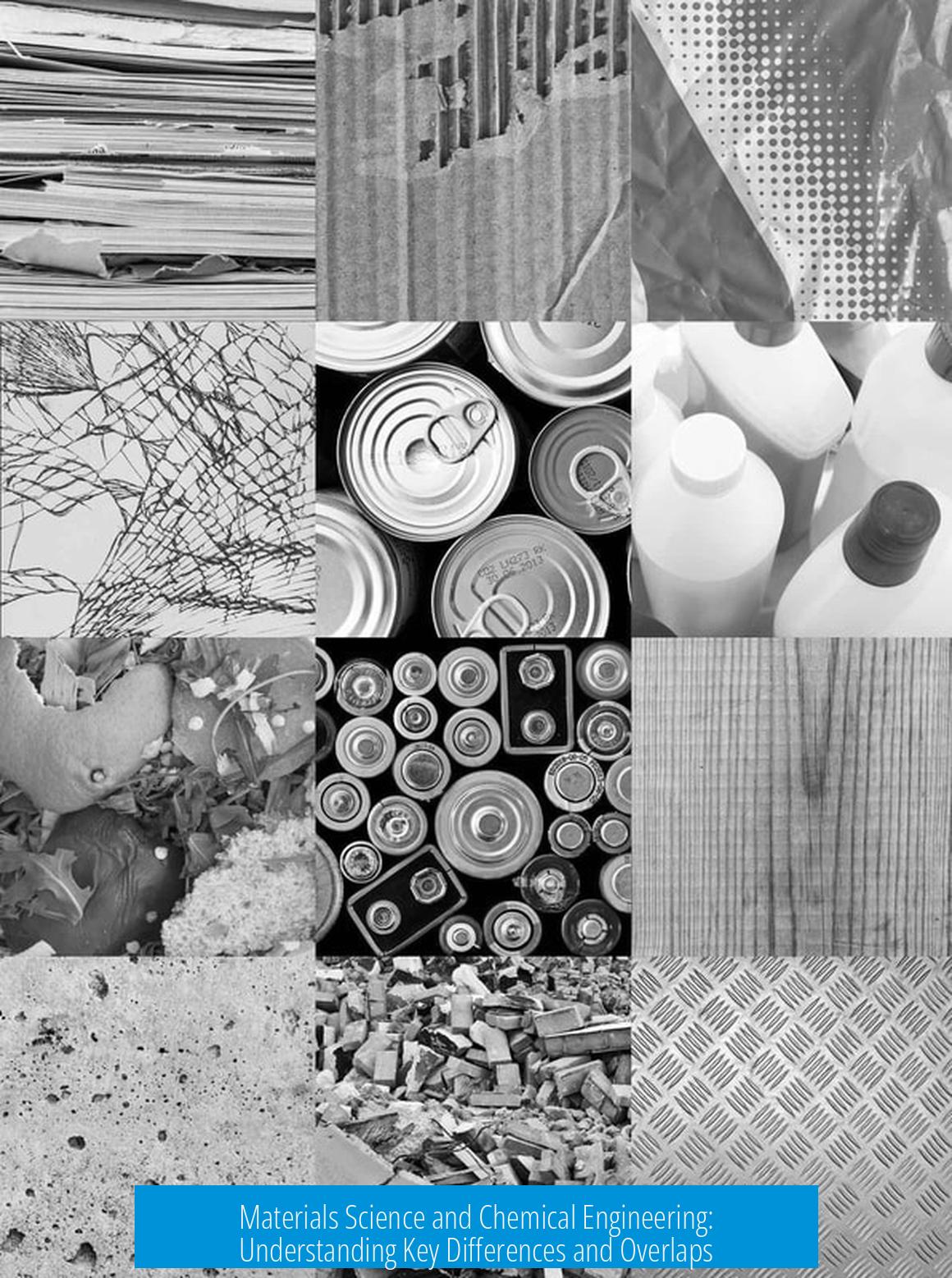 Materials Science and Chemical Engineering: Understanding Key Differences and Overlaps