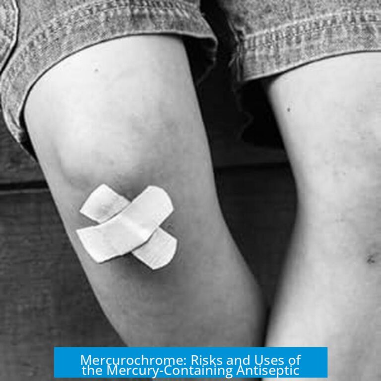 Mercurochrome: Risks and Uses of the Mercury-Containing Antiseptic