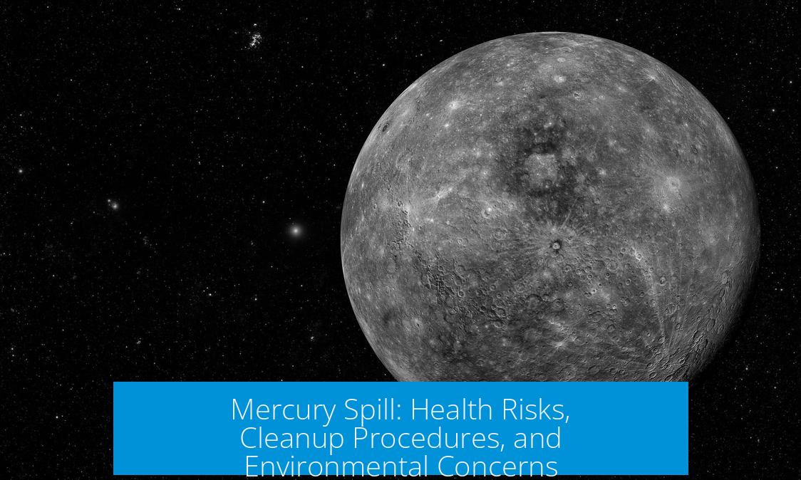 Mercury Spill: Health Risks, Cleanup Procedures, and Environmental Concerns