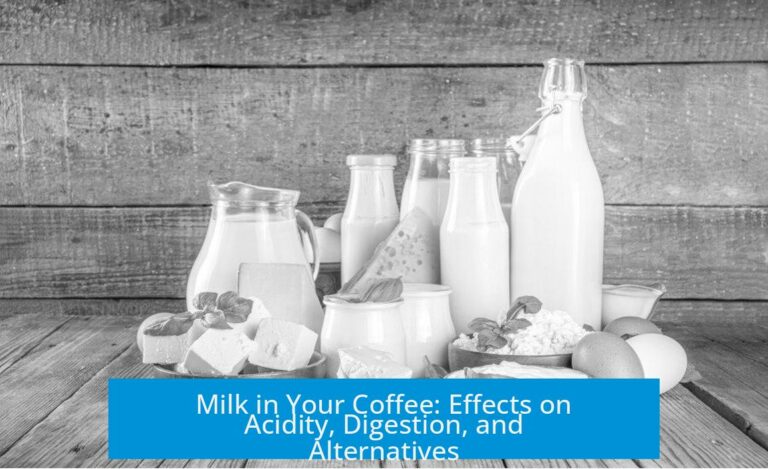 Milk in Your Coffee: Effects on Acidity, Digestion, and Alternatives