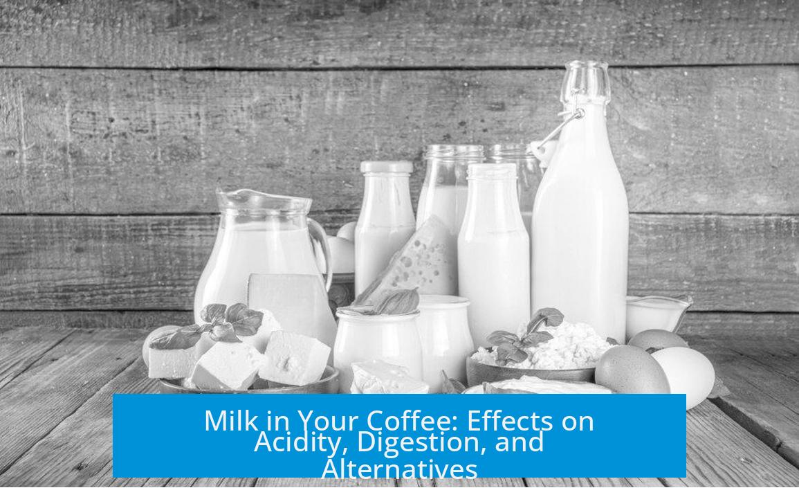 Milk in Your Coffee: Effects on Acidity, Digestion, and Alternatives