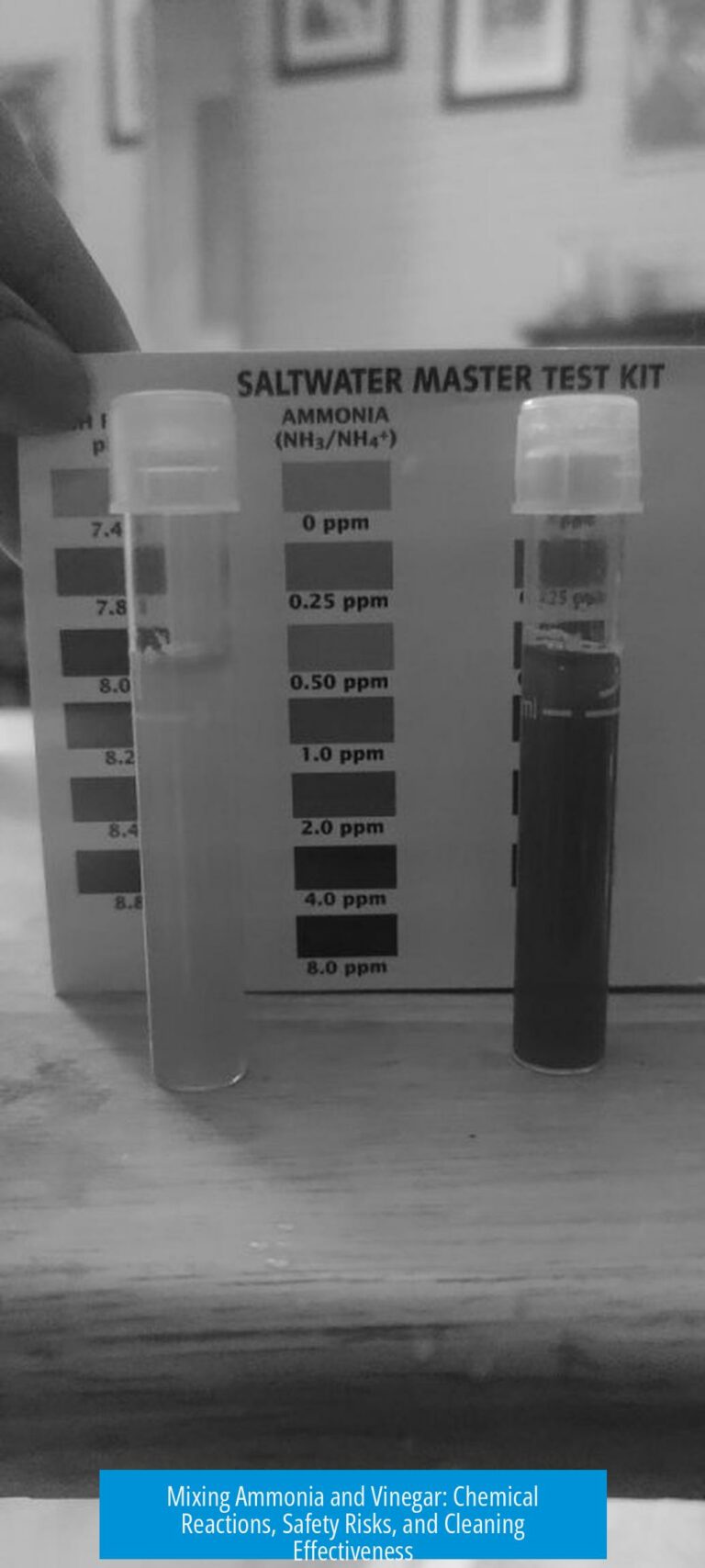 Mixing Ammonia and Vinegar: Chemical Reactions, Safety Risks, and Cleaning Effectiveness