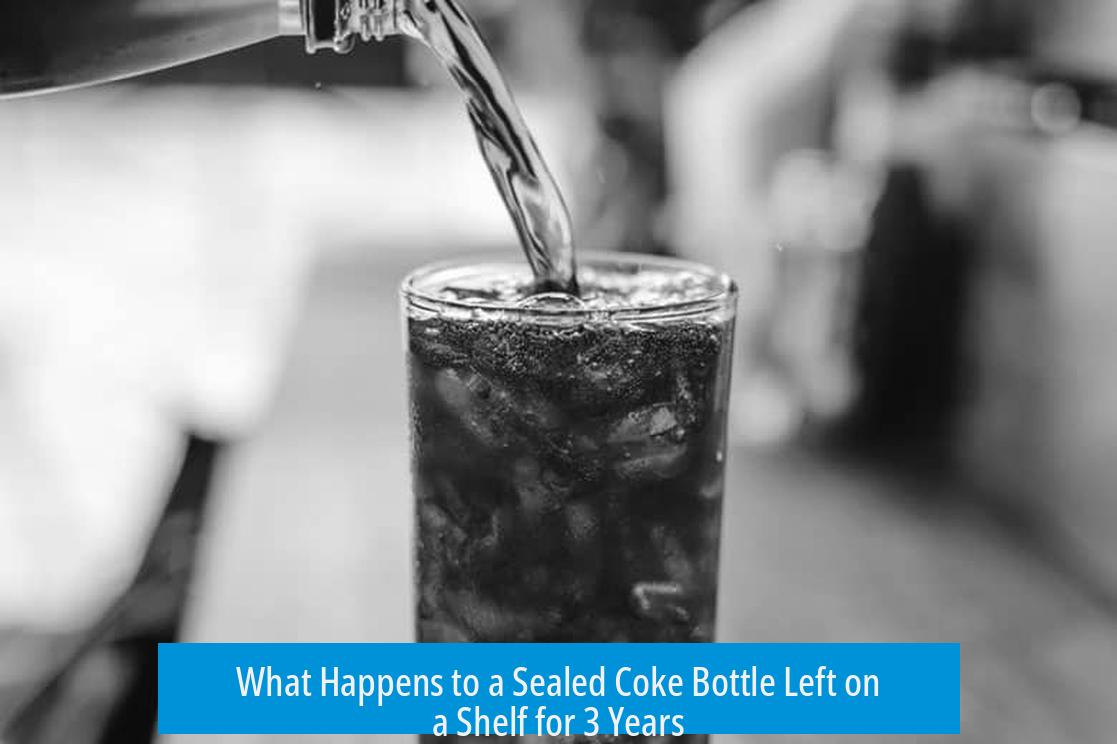 What Happens to a Sealed Coke Bottle Left on a Shelf for 3 Years