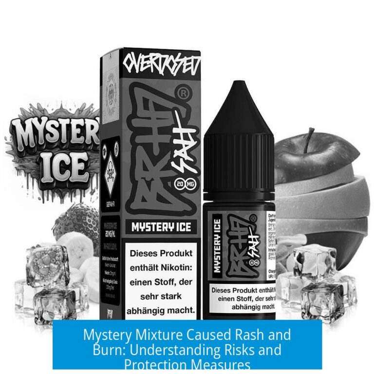 Mystery Mixture Caused Rash and Burn: Understanding Risks and Protection Measures