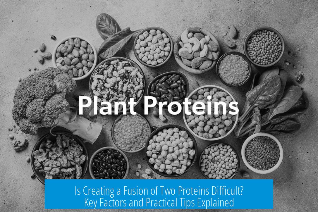 Is Creating a Fusion of Two Proteins Difficult? Key Factors and Practical Tips Explained