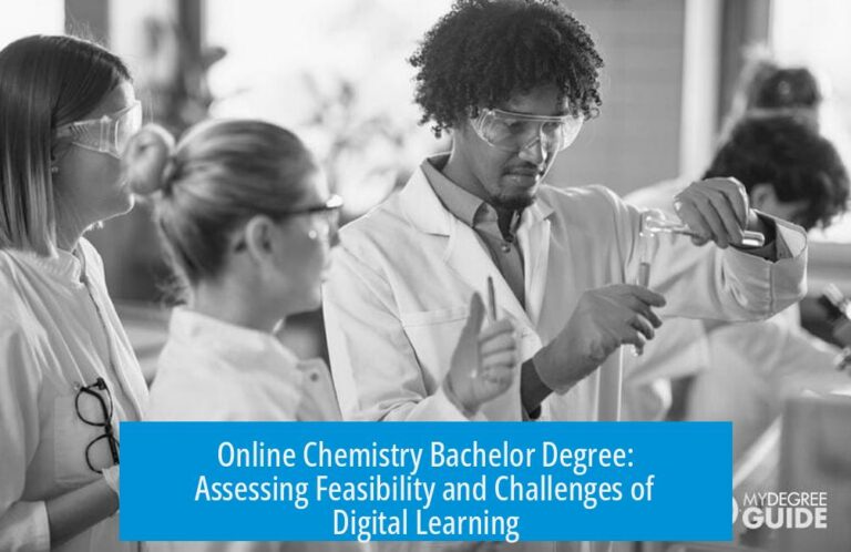 Online Chemistry Bachelor Degree: Assessing Feasibility and Challenges of Digital Learning