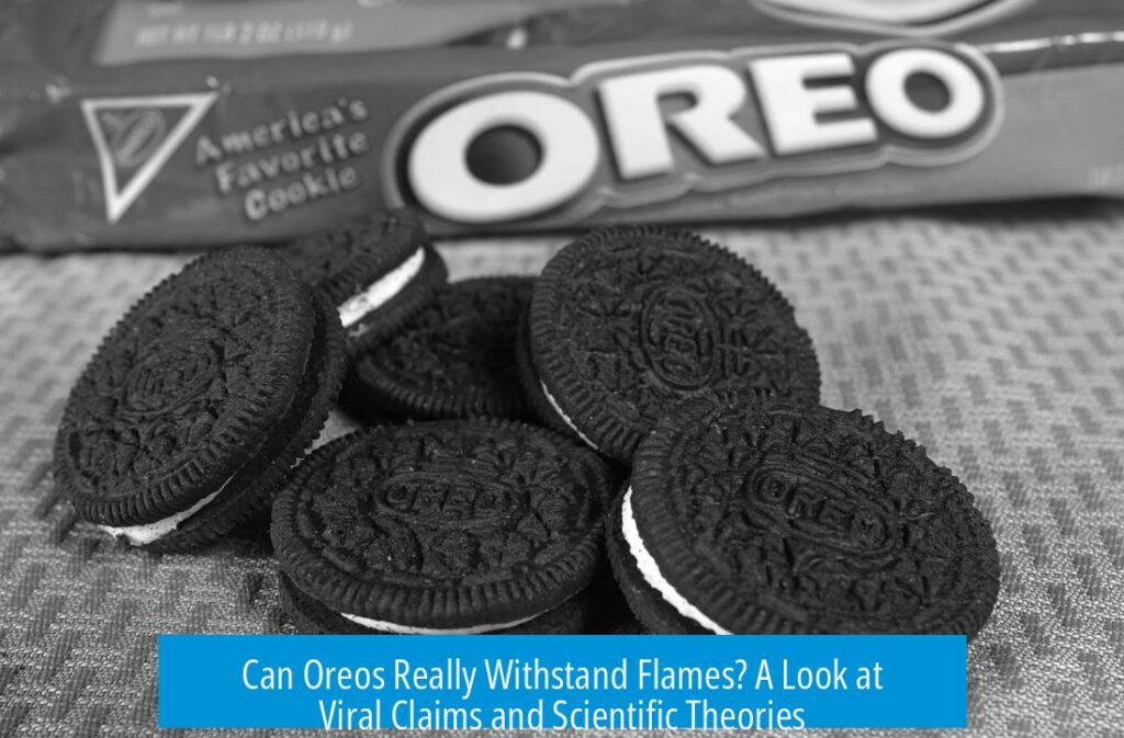 Can Oreos Really Withstand Flames? A Look at Viral Claims and Scientific Theories