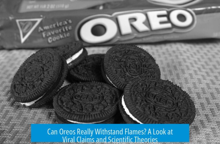 Can Oreos Really Withstand Flames? A Look at Viral Claims and Scientific Theories