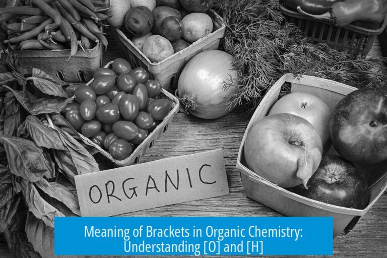 Meaning of Brackets in Organic Chemistry: Understanding [O] and [H]