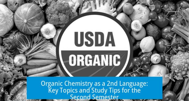 Organic Chemistry as a 2nd Language: Key Topics and Study Tips for the Second Semester