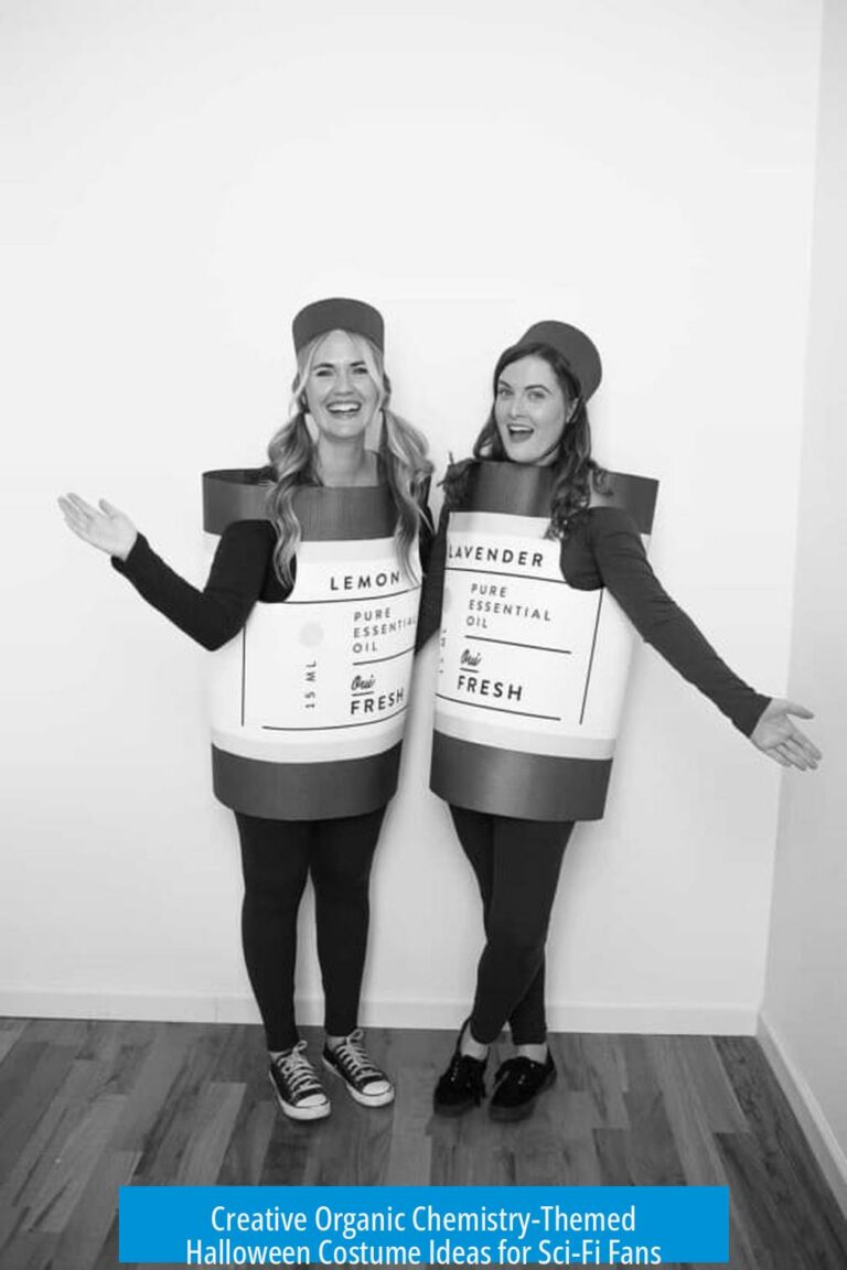 Creative Organic Chemistry-Themed Halloween Costume Ideas for Sci-Fi Fans