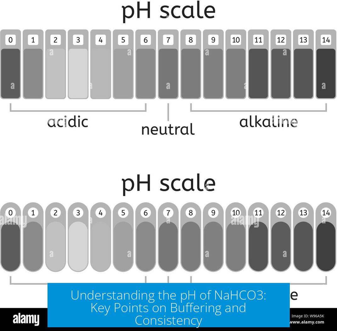 Understanding the pH of NaHCO3: Key Points on Buffering and Consistency