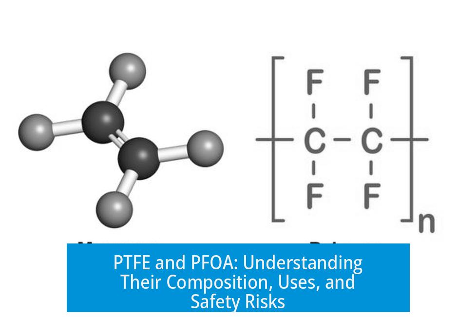 PTFE and PFOA: Understanding Their Composition, Uses, and Safety Risks