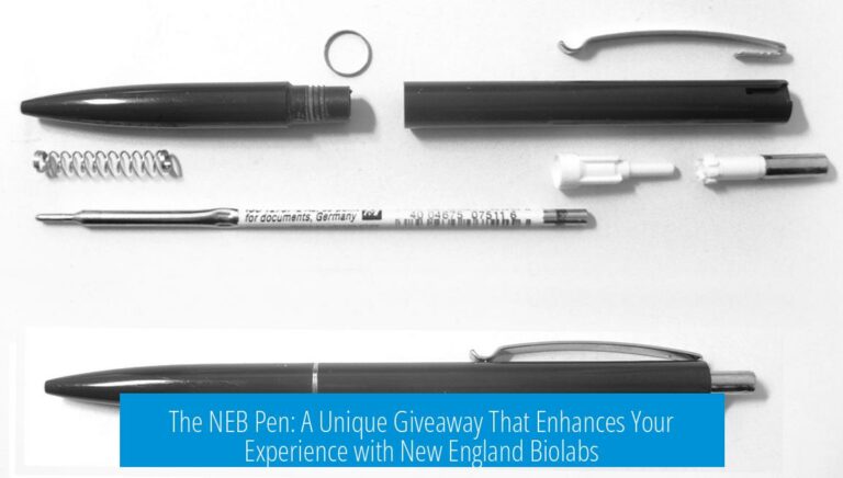 The NEB Pen: A Unique Giveaway That Enhances Your Experience with New England Biolabs
