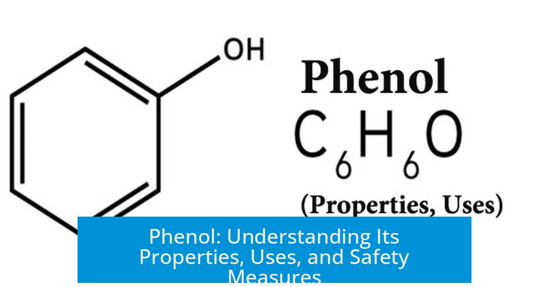 Phenol: Understanding Its Properties, Uses, and Safety Measures