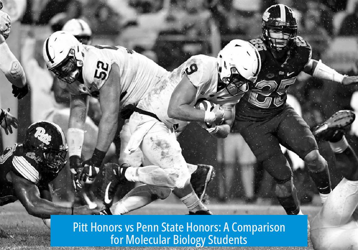 Pitt Honors vs Penn State Honors: A Comparison for Molecular Biology Students