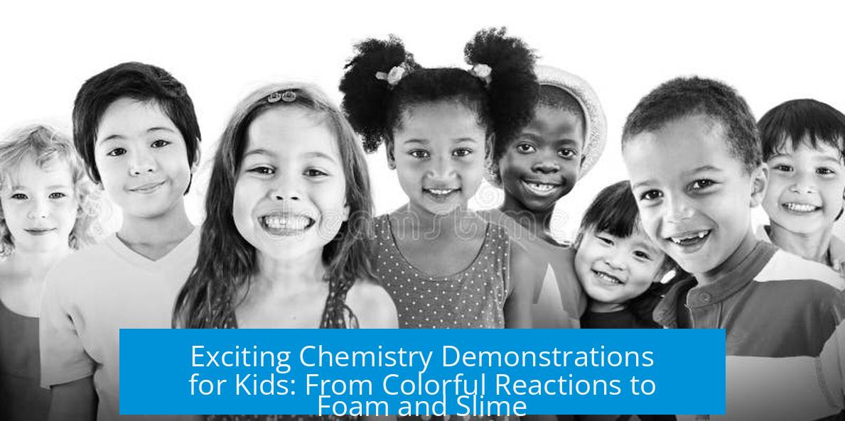 Exciting Chemistry Demonstrations for Kids: From Colorful Reactions to Foam and Slime